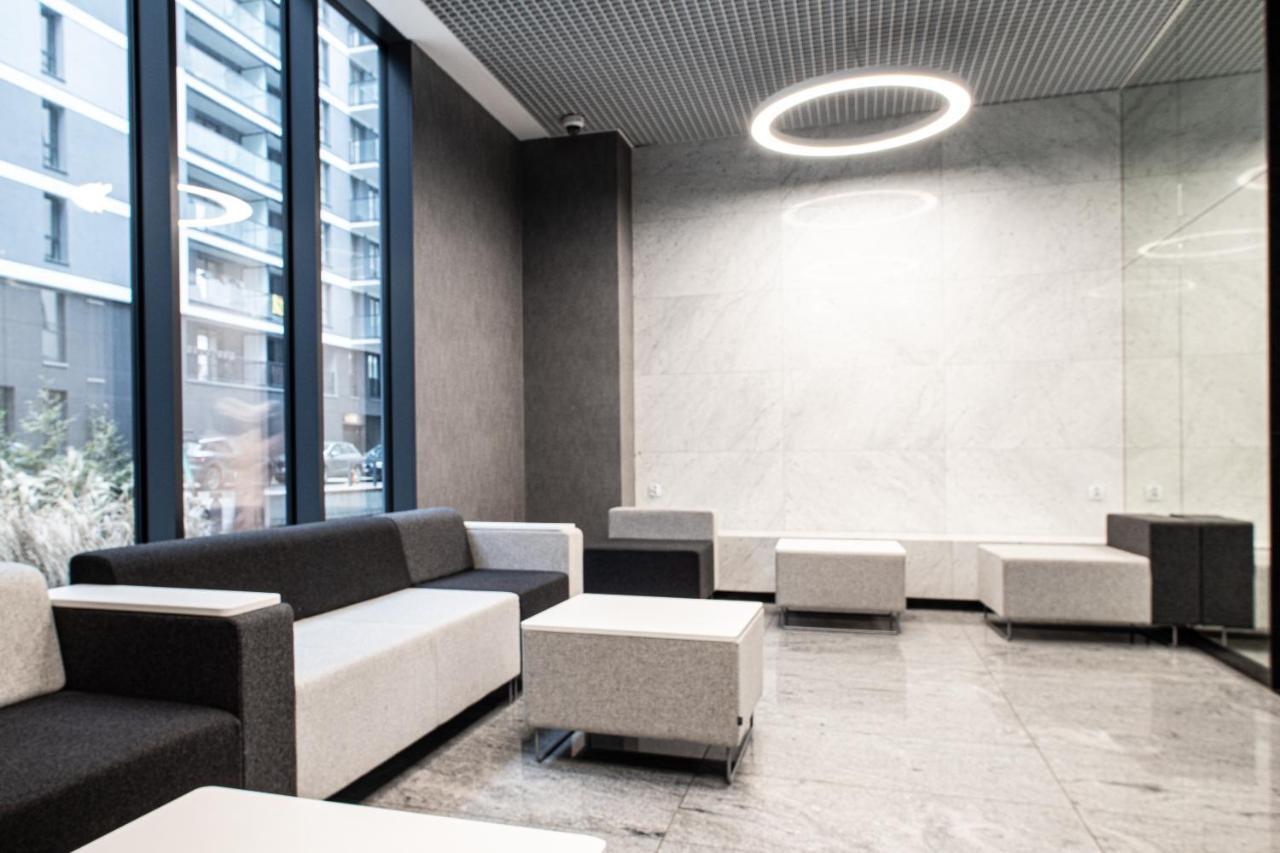 Wola Glamour Apartment Warschau Exterior foto
